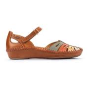 Vallarta Fletet Kilehæl Sandal