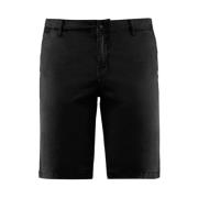 Strækbomuld Chino Bermuda Shorts