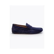 City Gommino Herre Loafers - Marineblå