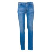 Slim Fit Mørk Vask Denim Jeans