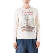 Broderet Chalet Rose Sweater