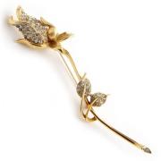 Tulip Chrystal Broche