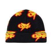 Sort/Gul Thunder Logo Beanie