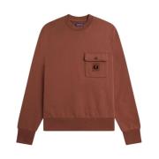 Crewneck Sweatshirt med Lomme