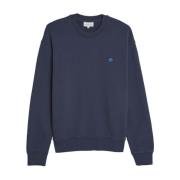 Blå Logo Sweatshirt