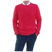 Bomuld Strik Rund Hals Sweater