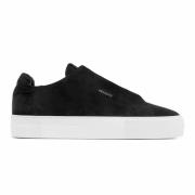 Premium Laceless Suede Sneakers