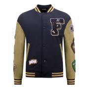 Oversize Letterman Jakke Herre - 8633