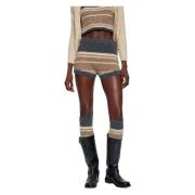 Mila alpaca uld shorts -