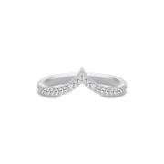 Ocean Crest Ring - Rhodium