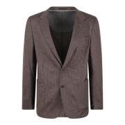 Houndstooth Uld Blend Blazer