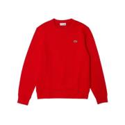 Bomuldsblanding fleece sweatshirt