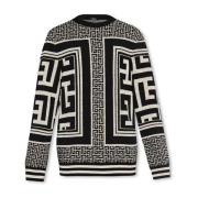 Sweater med monogram