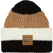 Multifarvet Chunky Rib Beanie