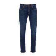 Slim-Fit Denim Jeans Opgradering