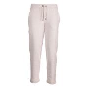 Jersey Joggers i Beige