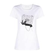 Illustration-stil Print T-shirts og Polos