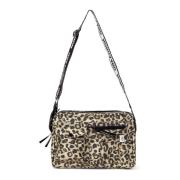 Leopard Print Skuldertaske