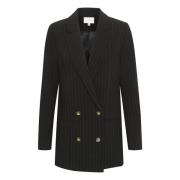 Pinstripe Blazer