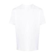 4G-broderet bomulds T-shirt