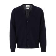 Midnight Blue Uld Cardigan