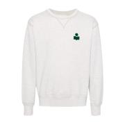 Ecru/Emeraude Sweatshirt - Stilfuldt Casual Tøj