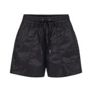 Nylon shorts med logo