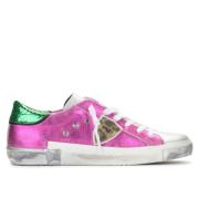 Paris X Metallic Fuchsia Sneaker