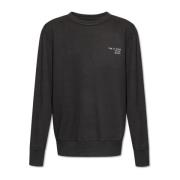 Sweatshirt med logo-print