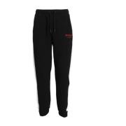 Logo Sweatpants med hvid stribe