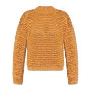 Åbenstrikket sweater