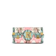 B-Buzz 23 Pung patchwork læder clutch