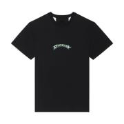 Sort Crew Neck T-shirts og Polos med Signaturtryk