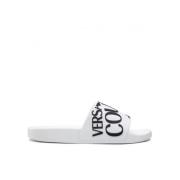 Hvide Versace Slides