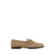 Cappuccino Suede Loafers til kvinder