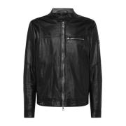 Moderne Horsehide Biker Jakke