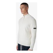 Stilfuld Strikket Halfzip Sweater til Mænd