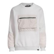 Ultra Light Grey-S Brystlomme Sweatshirt