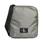 Coated Canvas Skuldertaske