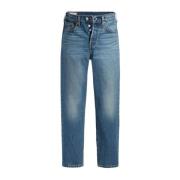 Vintage-inspirerede Cropped Jeans