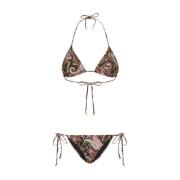 Paisley Print Trekantet Bikini