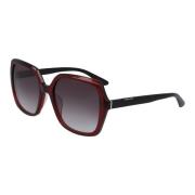 Burgundy/Grey Shaded Sunglasses