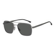 Matte Ruthenium/Grey Sunglasses