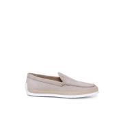 Beige Flade Slip-on Sko