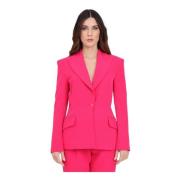 Fuchsia Spænde Blazer Forårskollektion