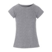 Rib T-Shirt Metal Melange