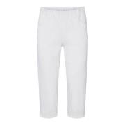 Laurie Kelly Regular Capri Sl Trousers Regular 100786 10000 White