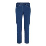 Laurie Kelly Regular Sl Trousers Regular 100804 49401 Blue Denim