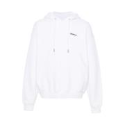 Sweatshirt med broderet logo