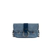 Kate Wallet i Blå Denim